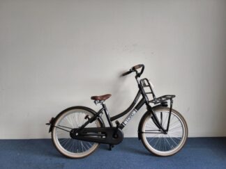 Bike Fun LOAD Meisjes zwart mat 33cm